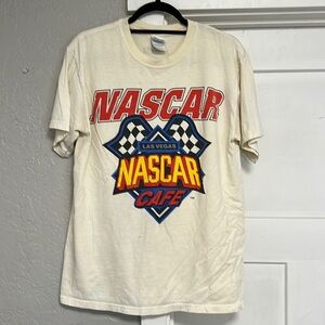 NASCAR VINTAG COTTON SHORT SLEEVE TEE LAS VEGAS SIZE MEDIUM